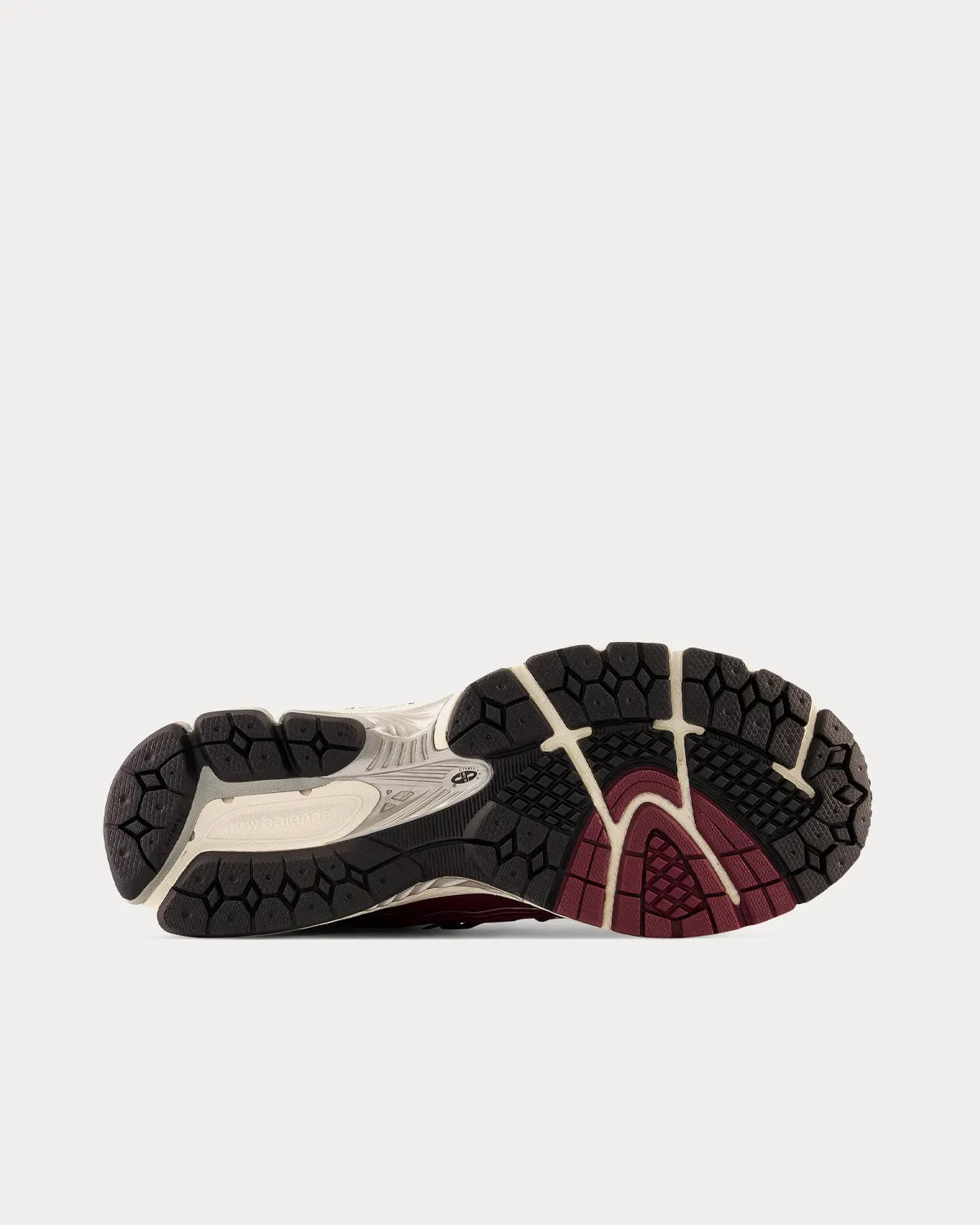 1906R NB Burgundy / Eclipse a/ Concrete Low Top Sneakers