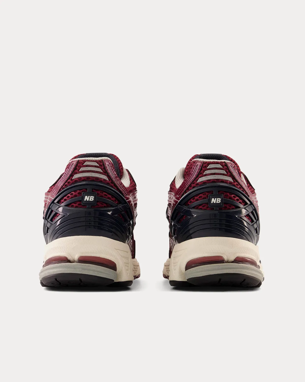 1906R NB Burgundy / Eclipse a/ Concrete Low Top Sneakers