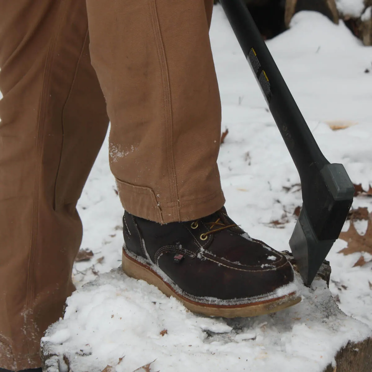 1957 Series – Waterproof – 8″ Briar Pitstop Moc Toe - MAXwear Wedge (Safety Toe)
