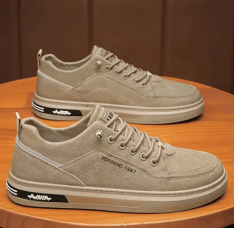 2024 New Men’s Work Shoes – Anti-Slip, Wear-Resistant Construction Site Footwear