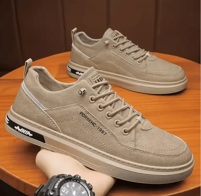 2024 New Men’s Work Shoes – Anti-Slip, Wear-Resistant Construction Site Footwear