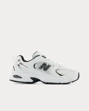 530 White / Black Low Top Sneakers