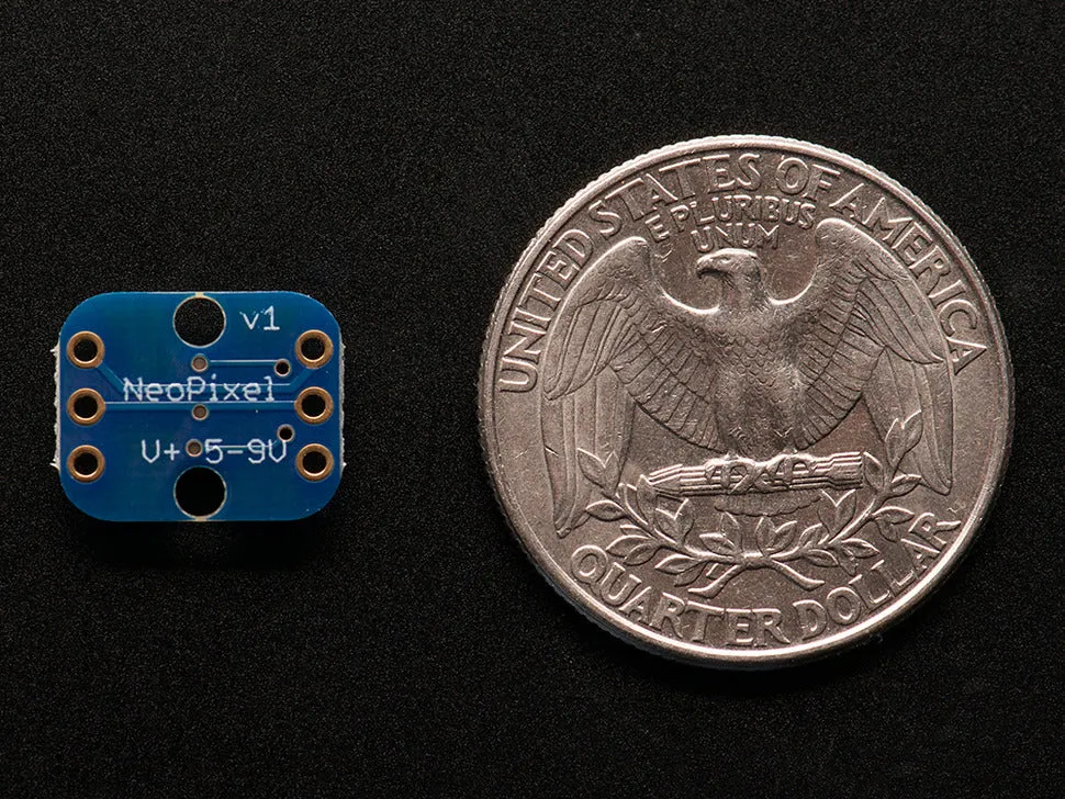 Adafruit Breadboard-friendly RGB Smart NeoPixel  (Pack of 4)