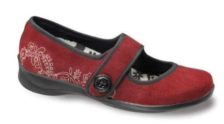 Aetrex Women's E330 / E335 / E338 Lucy Patent Mary Jane Wide Flat