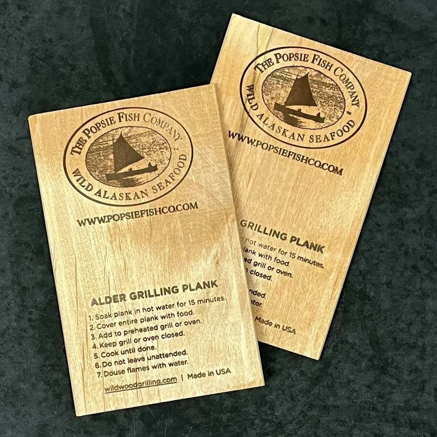 Alder Grilling Planks: 5x11" (set of 2)