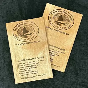 Alder Grilling Planks: 5x11" (set of 2)