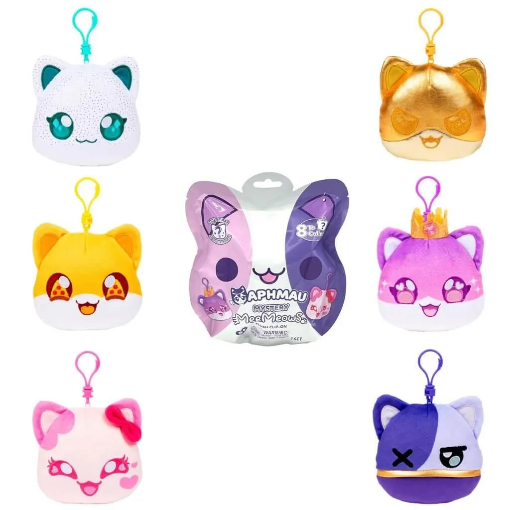 Aphmau - MeeMeows Mystery Catface Clip-Ons (Blind Bag)