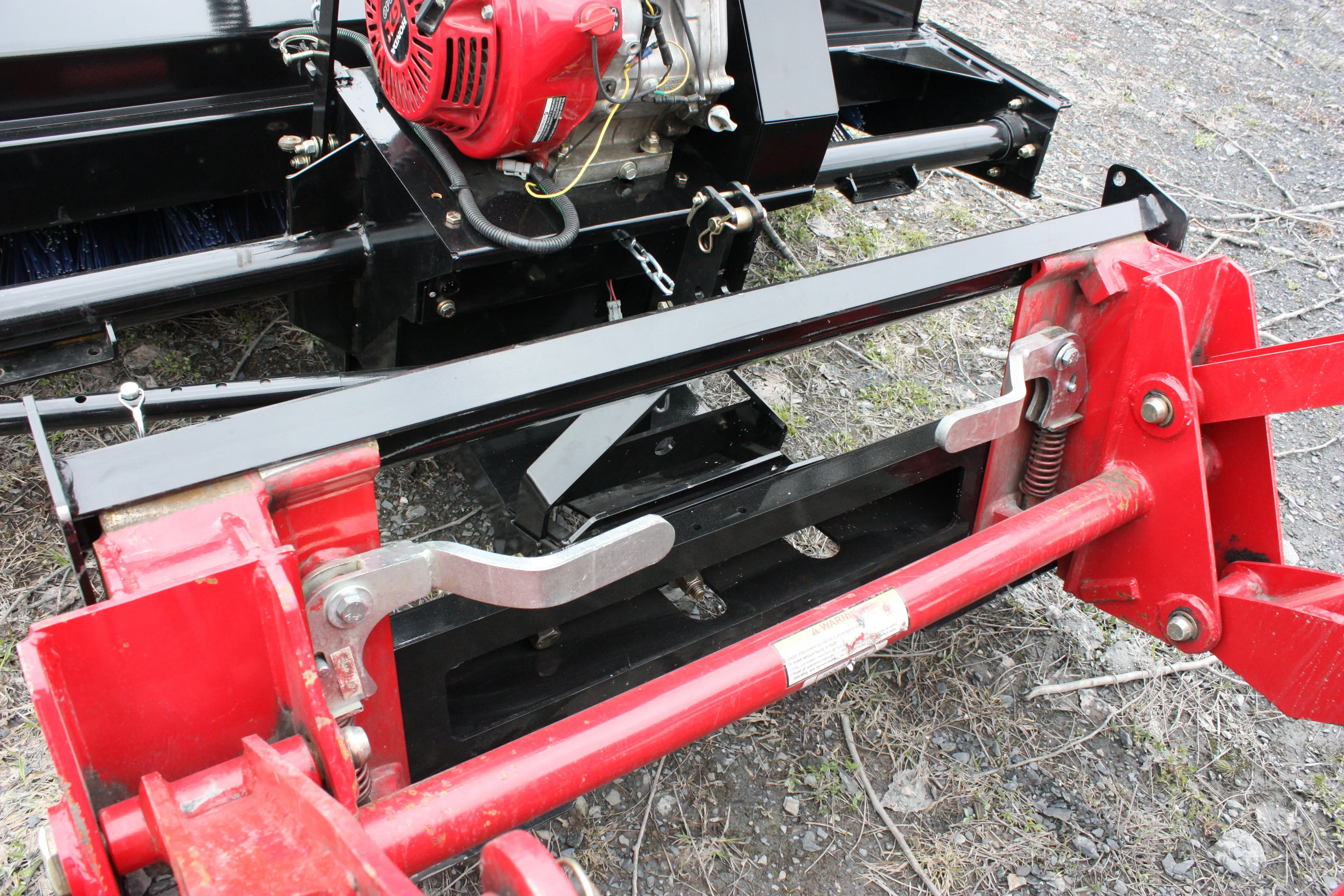 Bercomac 54" Versatile Plus Snowblower With "Skid Steer" Style Attach For Compact & Agricultural Tractor