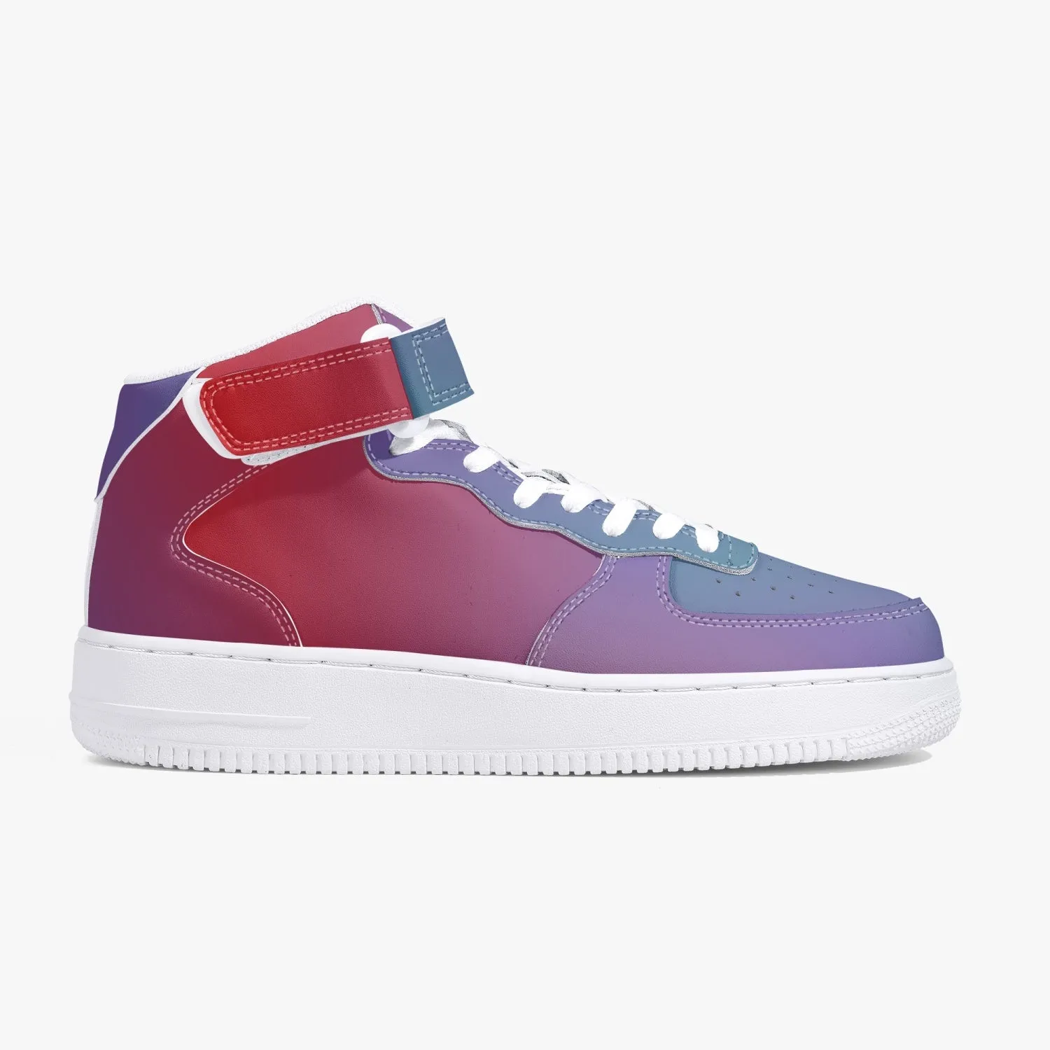 Blue Green Faded Hi Tops