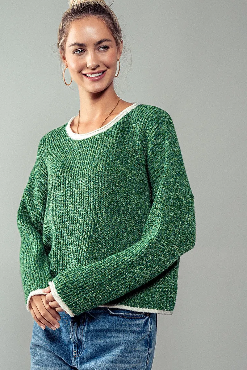 Bounded Knit Sweater