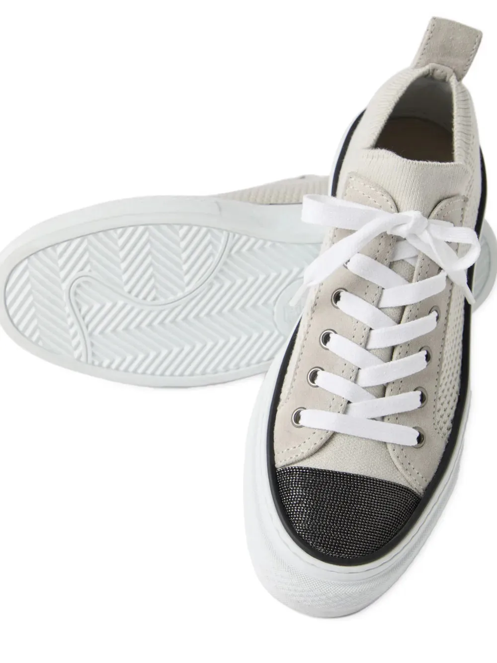 Brunello Cucinelli Knitted Sneakers
