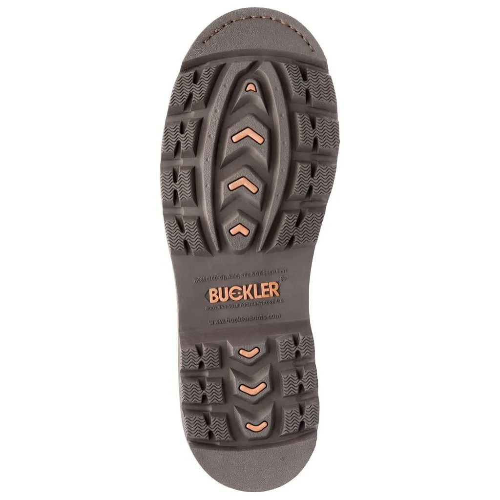 Buckbootz B301 Safety Boots Goodyear Welted Buckler Boots