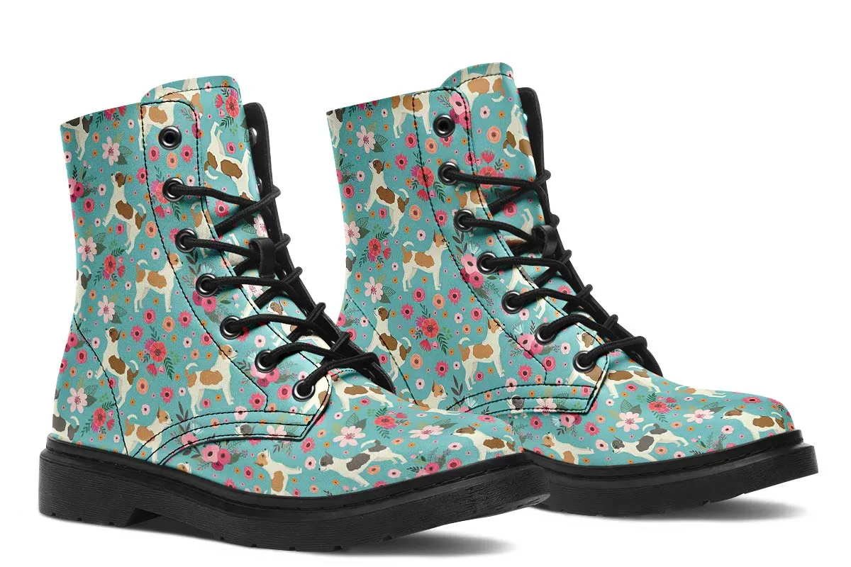 Chihuahua Flower Boots