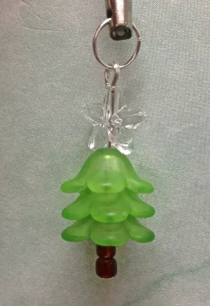 Christmas Tree Earrings Kit - Gold - Clip-Ons