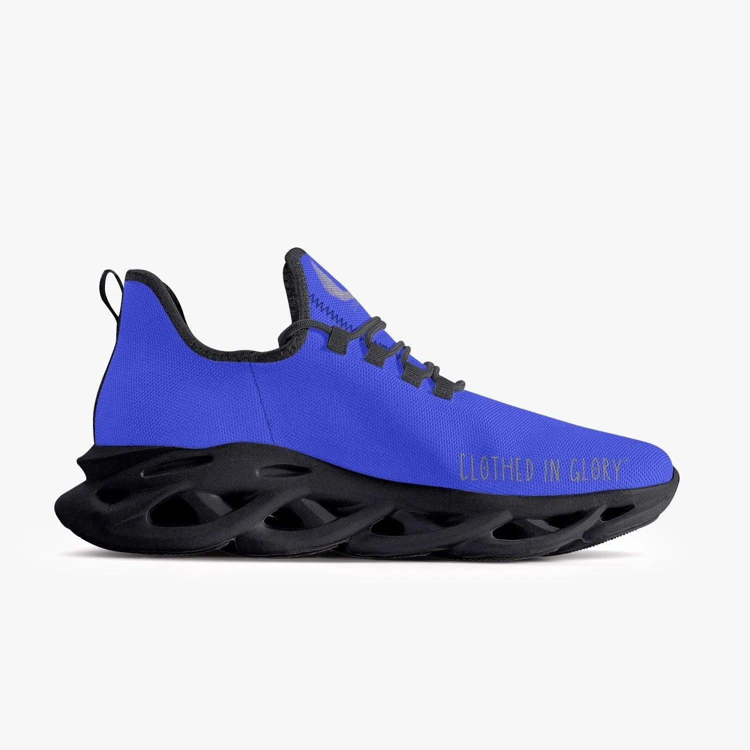Clothed In Glory Urban Unisex 312 Bounce Mesh Knit Sneakers/Shoes Blue