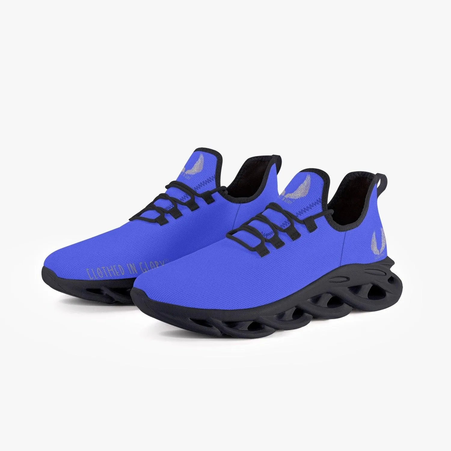 Clothed In Glory Urban Unisex 312 Bounce Mesh Knit Sneakers/Shoes Blue