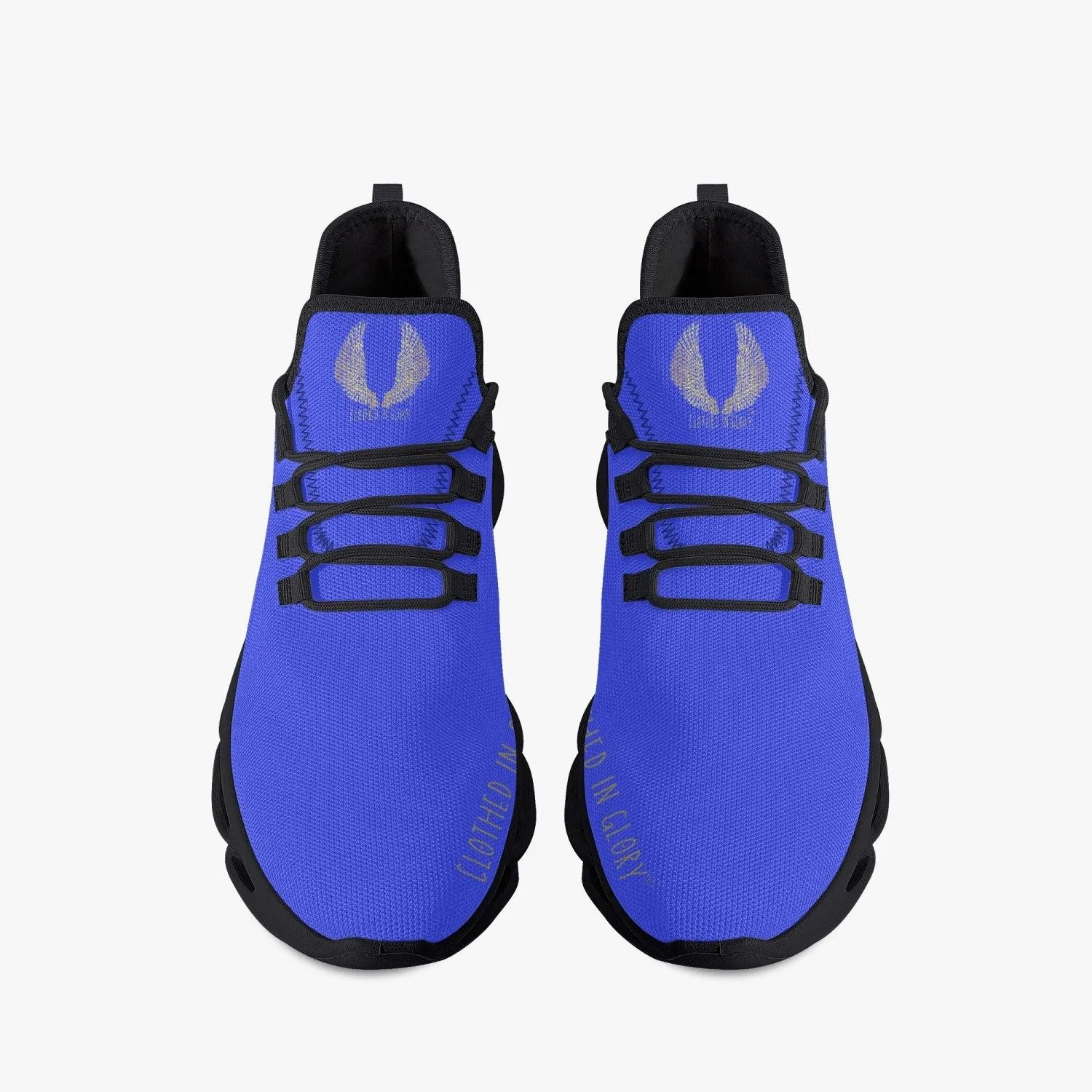 Clothed In Glory Urban Unisex 312 Bounce Mesh Knit Sneakers/Shoes Blue