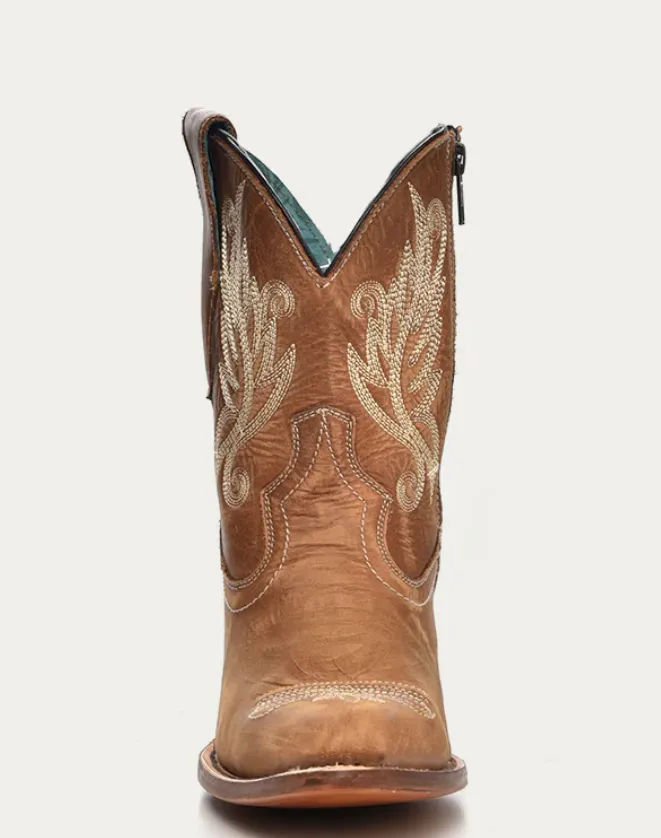 CORRAL LADIES SHORTIE GOLDEN BOOTS STYLE A4218