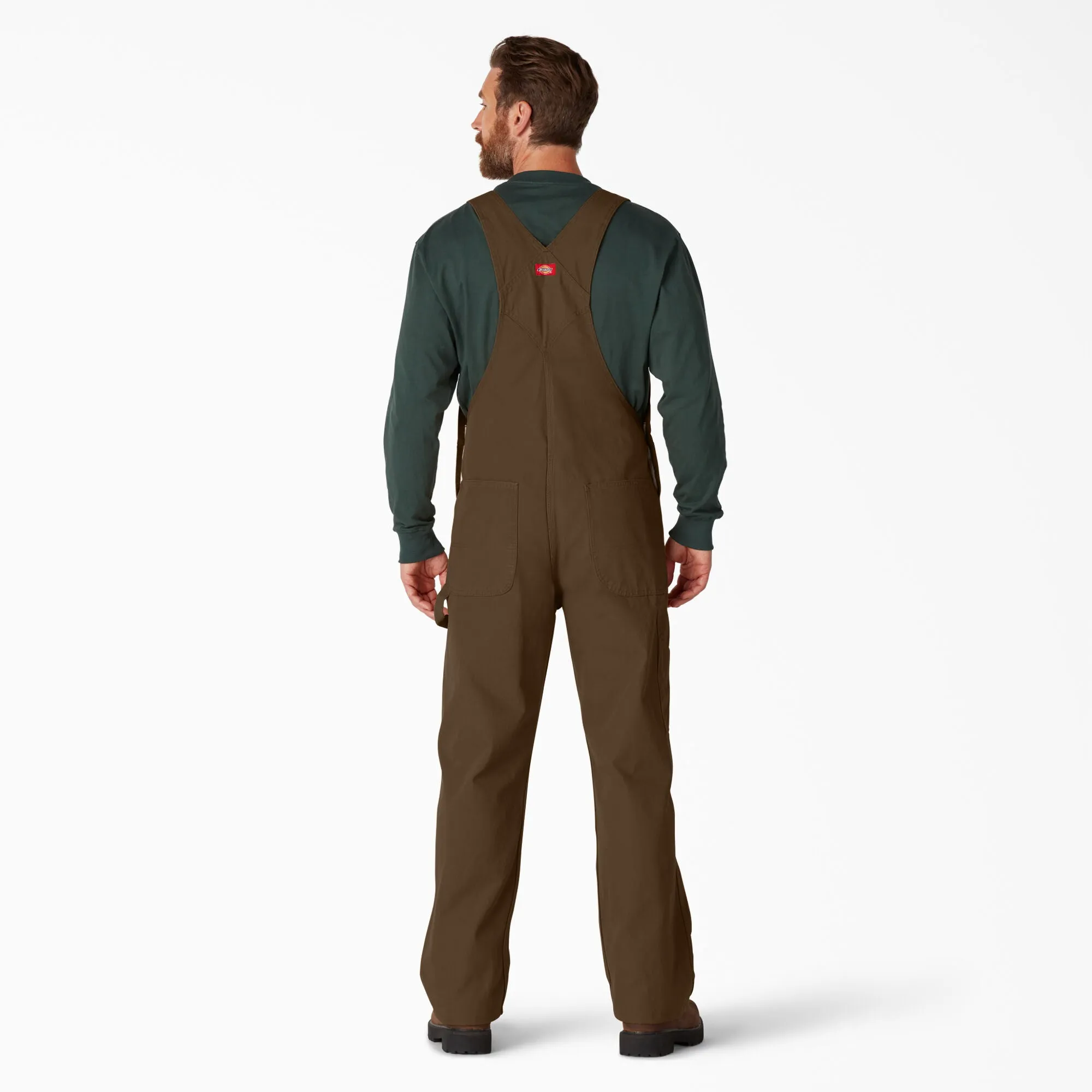 Dickies Classic Bib Overalls - Rinsed Timber