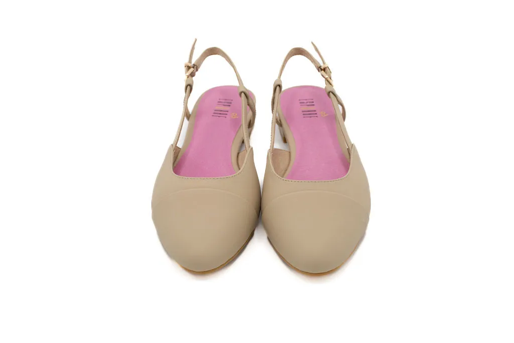 Dreamy Nude Gum Leather