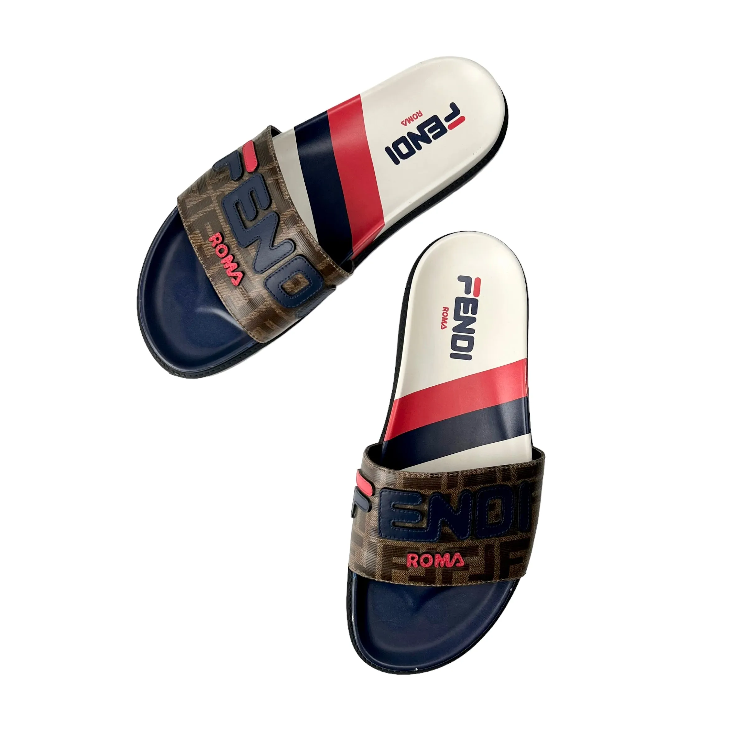 Fendi x Fila Men's Maina Slides