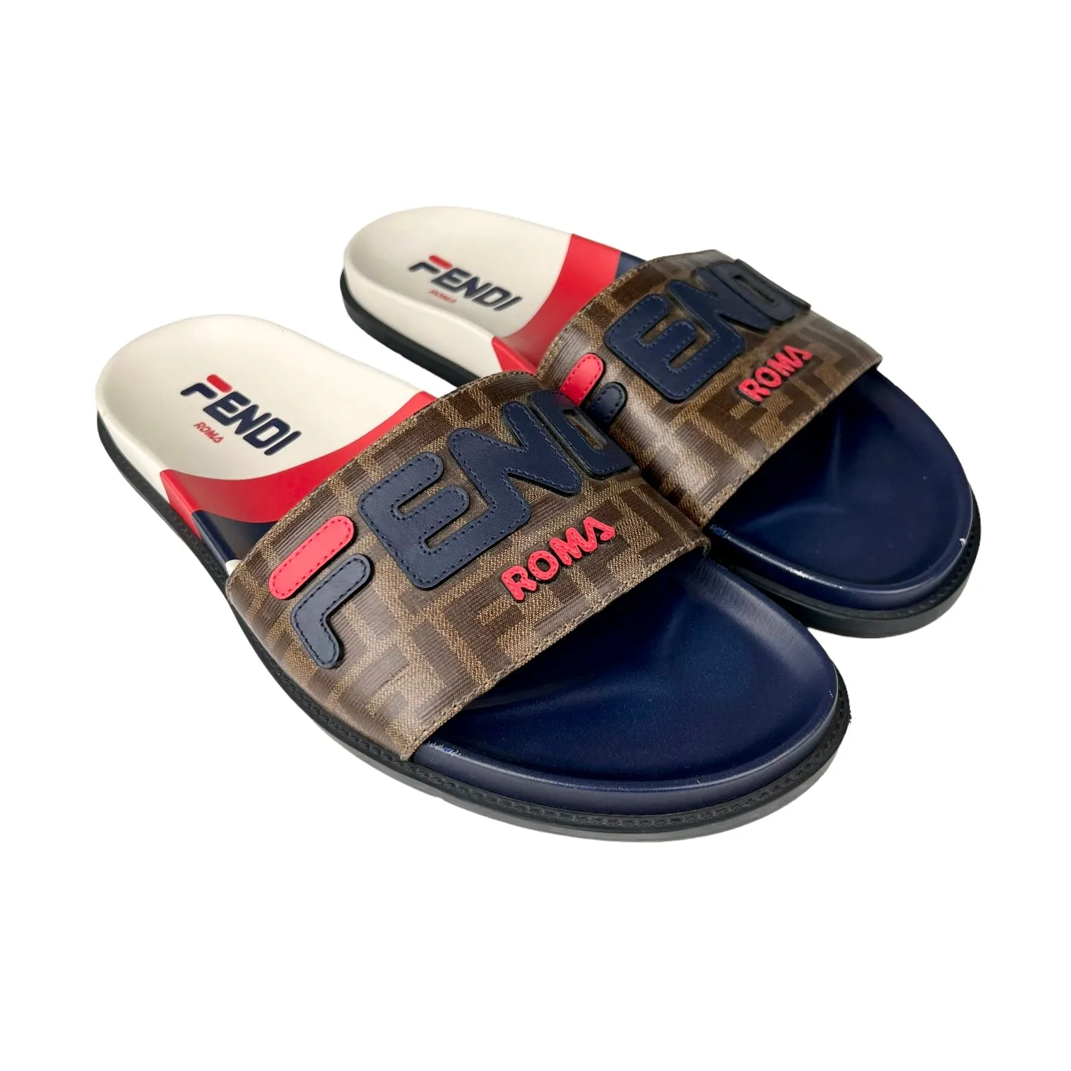 Fendi x Fila Men's Maina Slides
