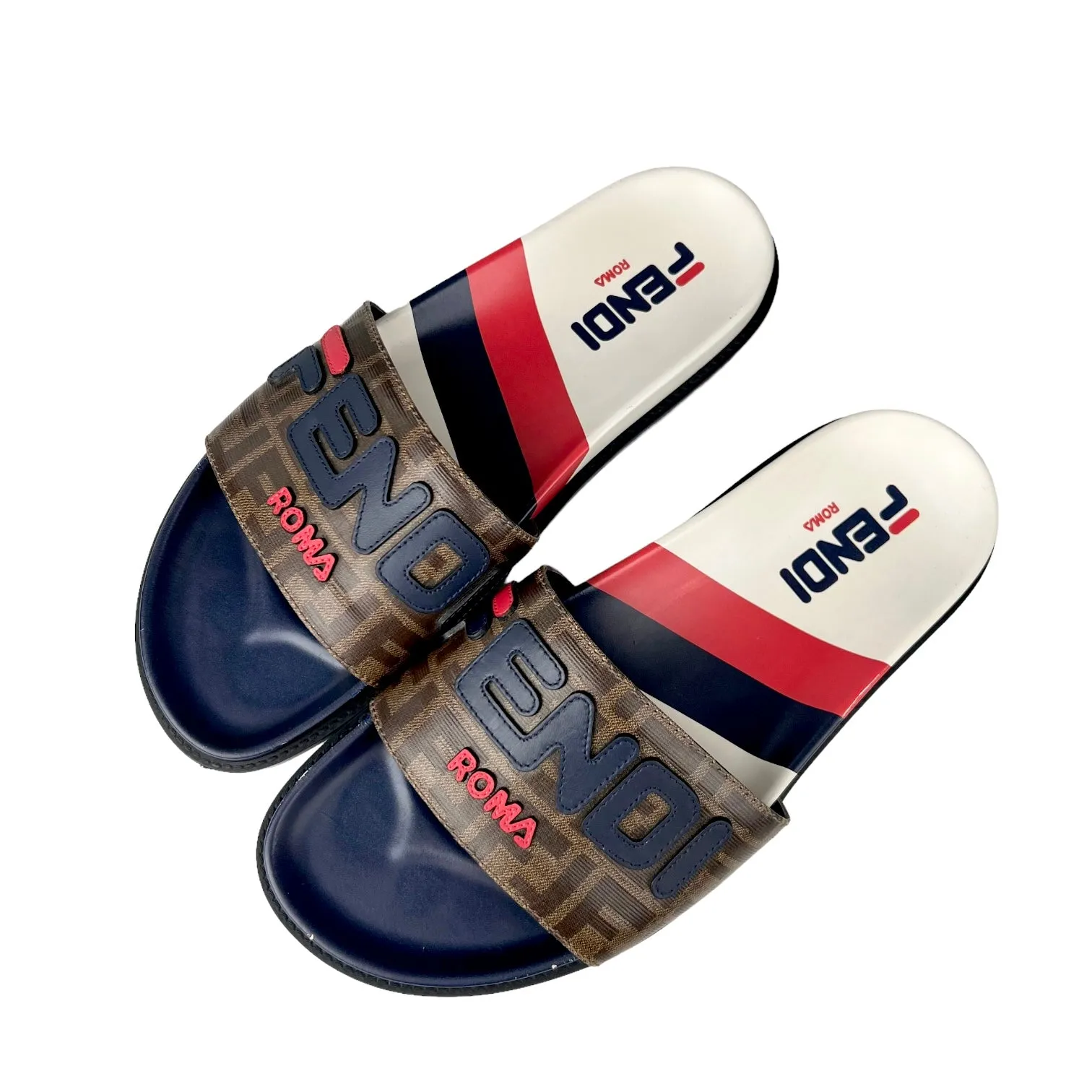 Fendi x Fila Men's Maina Slides