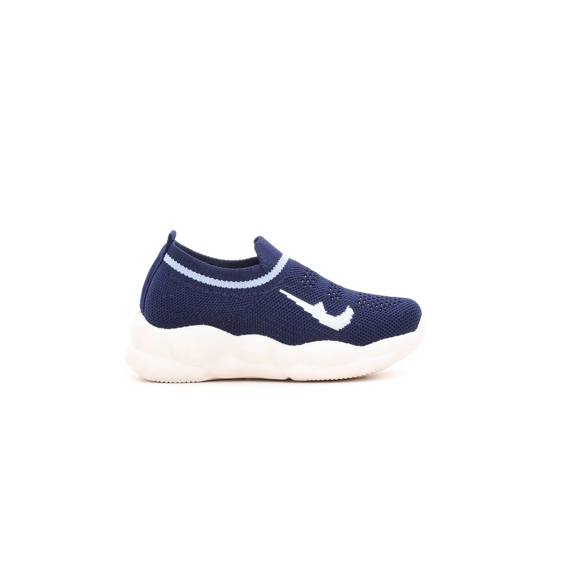 Girls Navy Casual Canvas KD2170