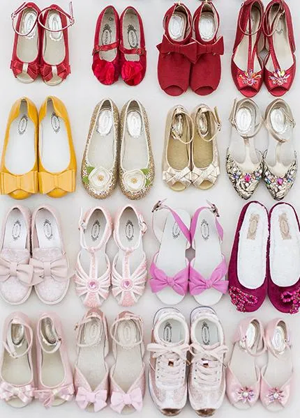 Girls Shoes Sample Box - 4 Items