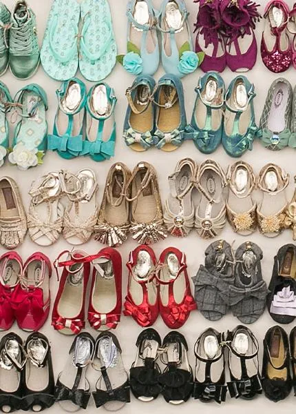 Girls Shoes Sample Box - 4 Items