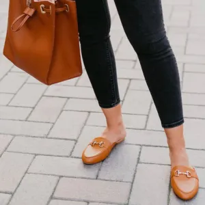 Honey Buckle Rollasole Flats