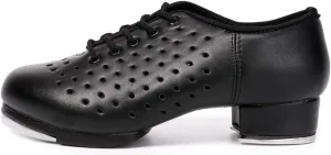 HROYL Women & Men Tap Shoes Unisex Tap Dance Shoes Women Girls Tap Shoes for Jazz Tap Shoes,CLdance5