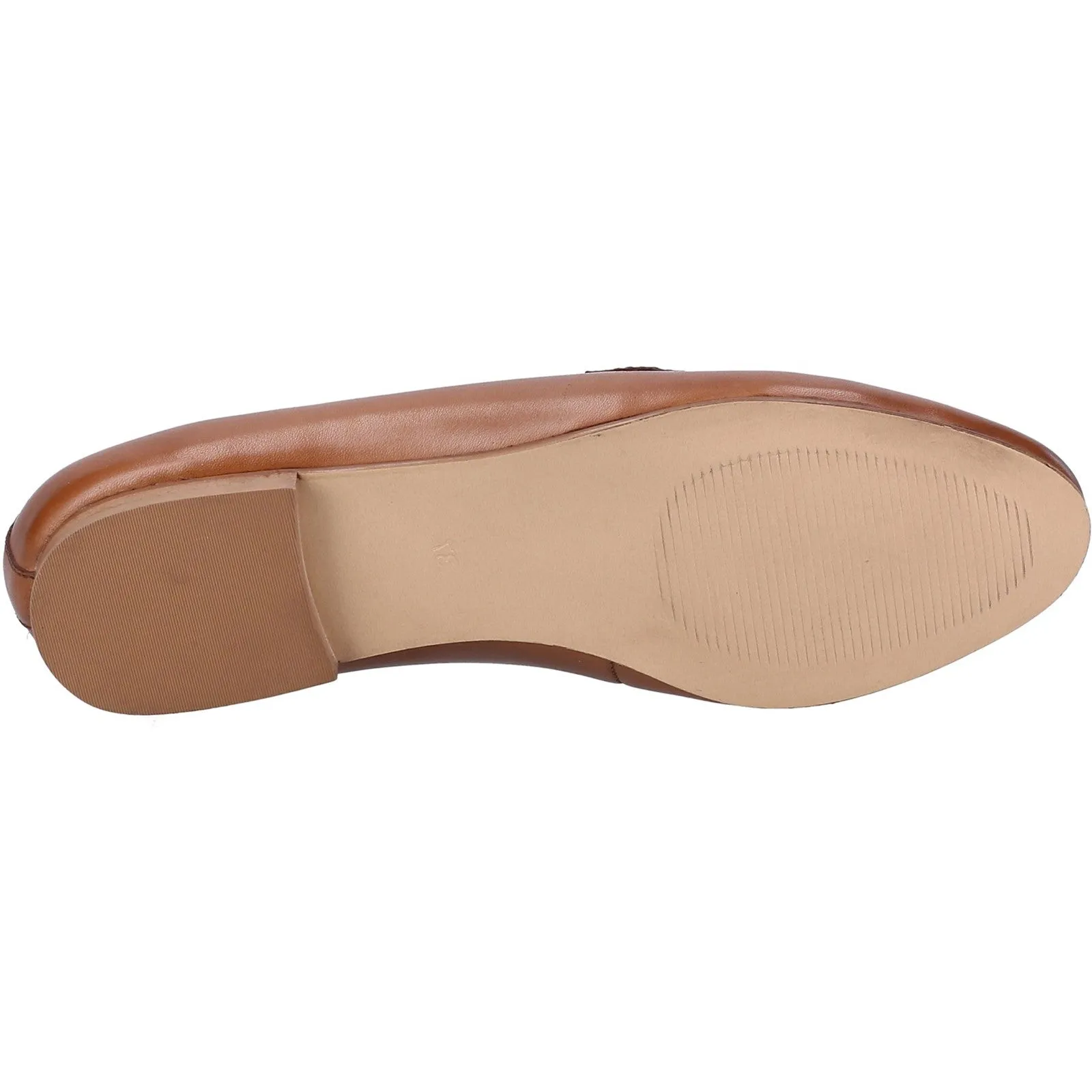 Hush Puppies Womens Harper Chain Loafer - Tan