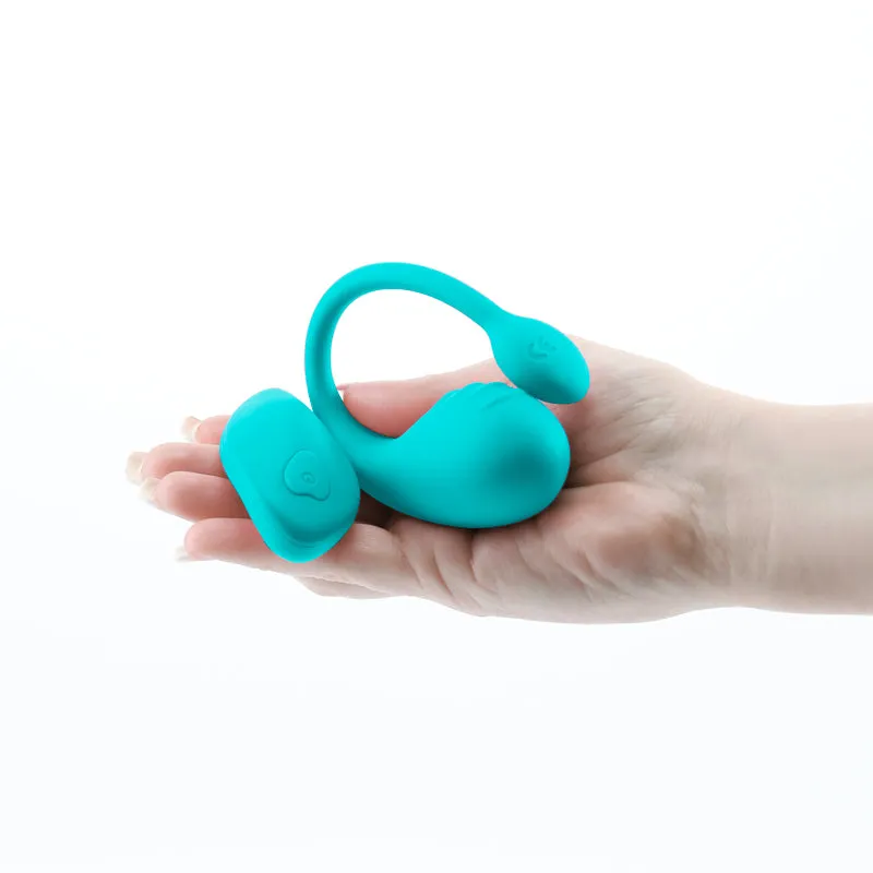 INYA Venus USB Rechargeable Couples Vibrating Stimulator & Remote control - Teal