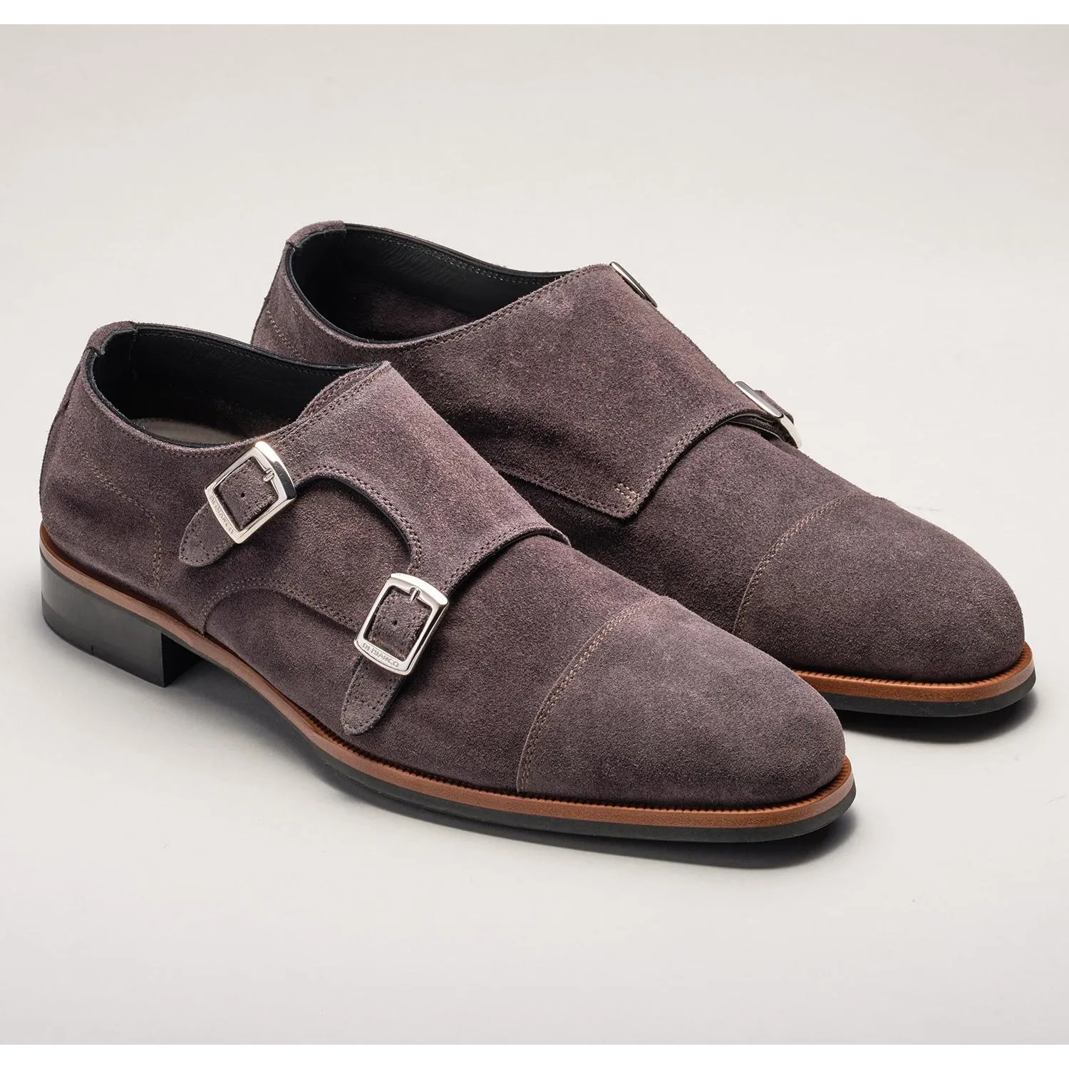 Isernia Double Monk Cap Toe