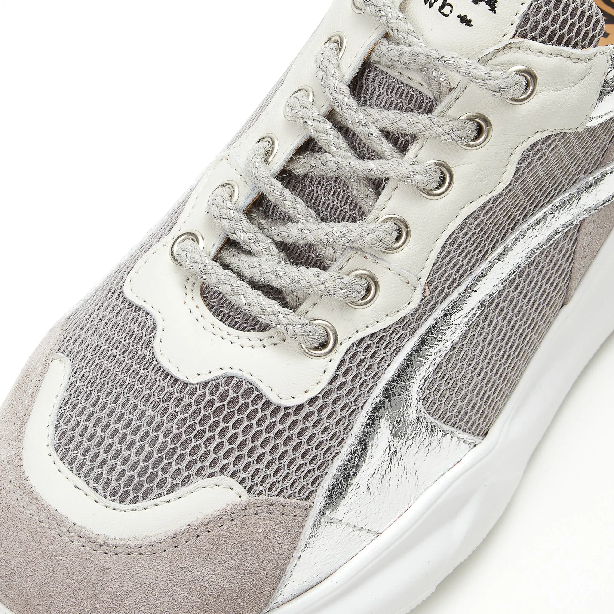 IZZI platform sneaker-Silver