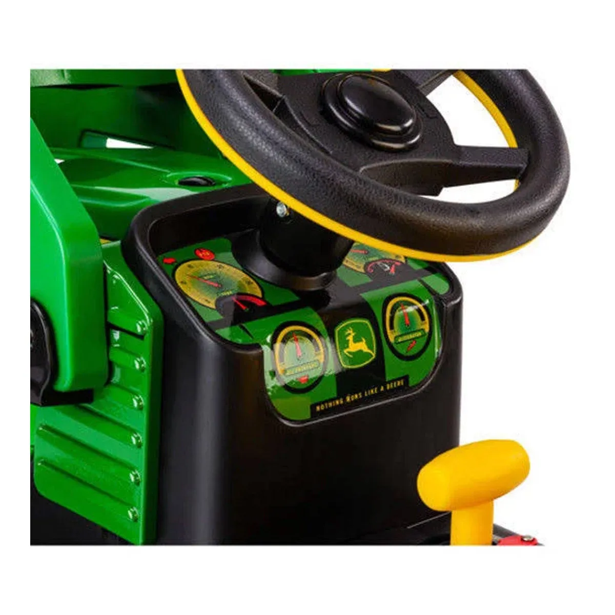 John Deere 12V Ride-On Ground Loader Tractor with Scoop Toy