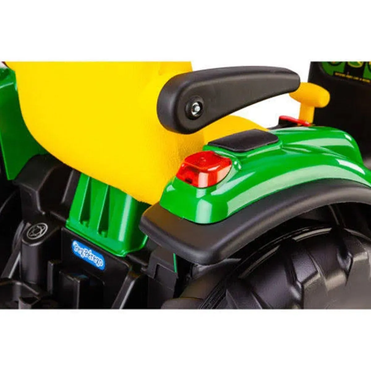 John Deere 12V Ride-On Ground Loader Tractor with Scoop Toy