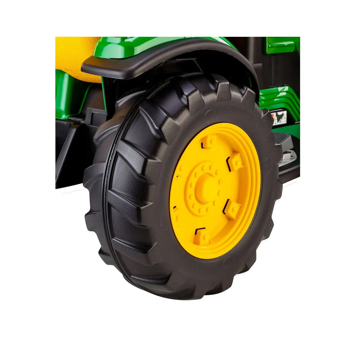 John Deere 12V Ride-On Ground Loader Tractor with Scoop Toy
