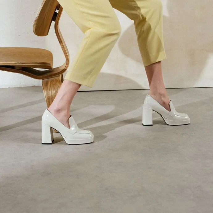 JONAK PARIS HEELED LOAFERS
