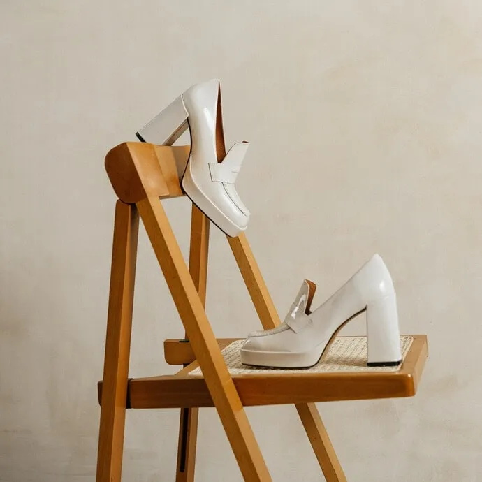 JONAK PARIS HEELED LOAFERS