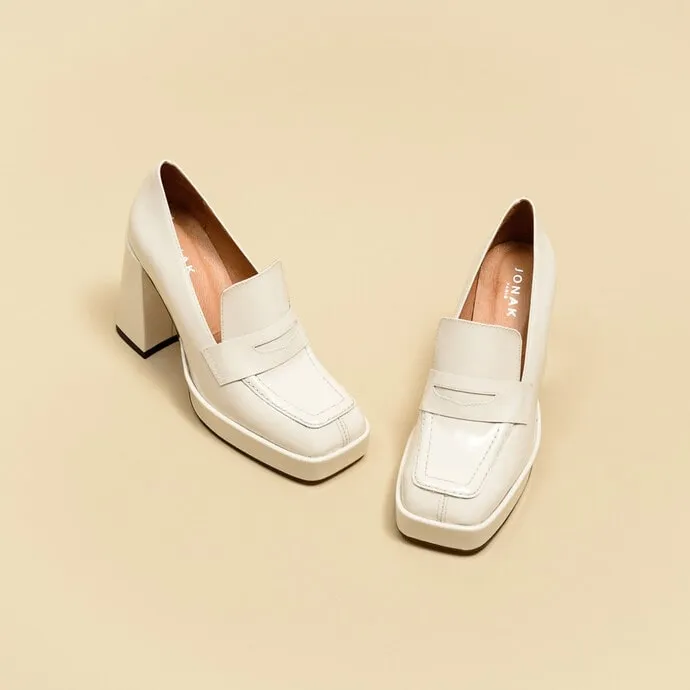 JONAK PARIS HEELED LOAFERS