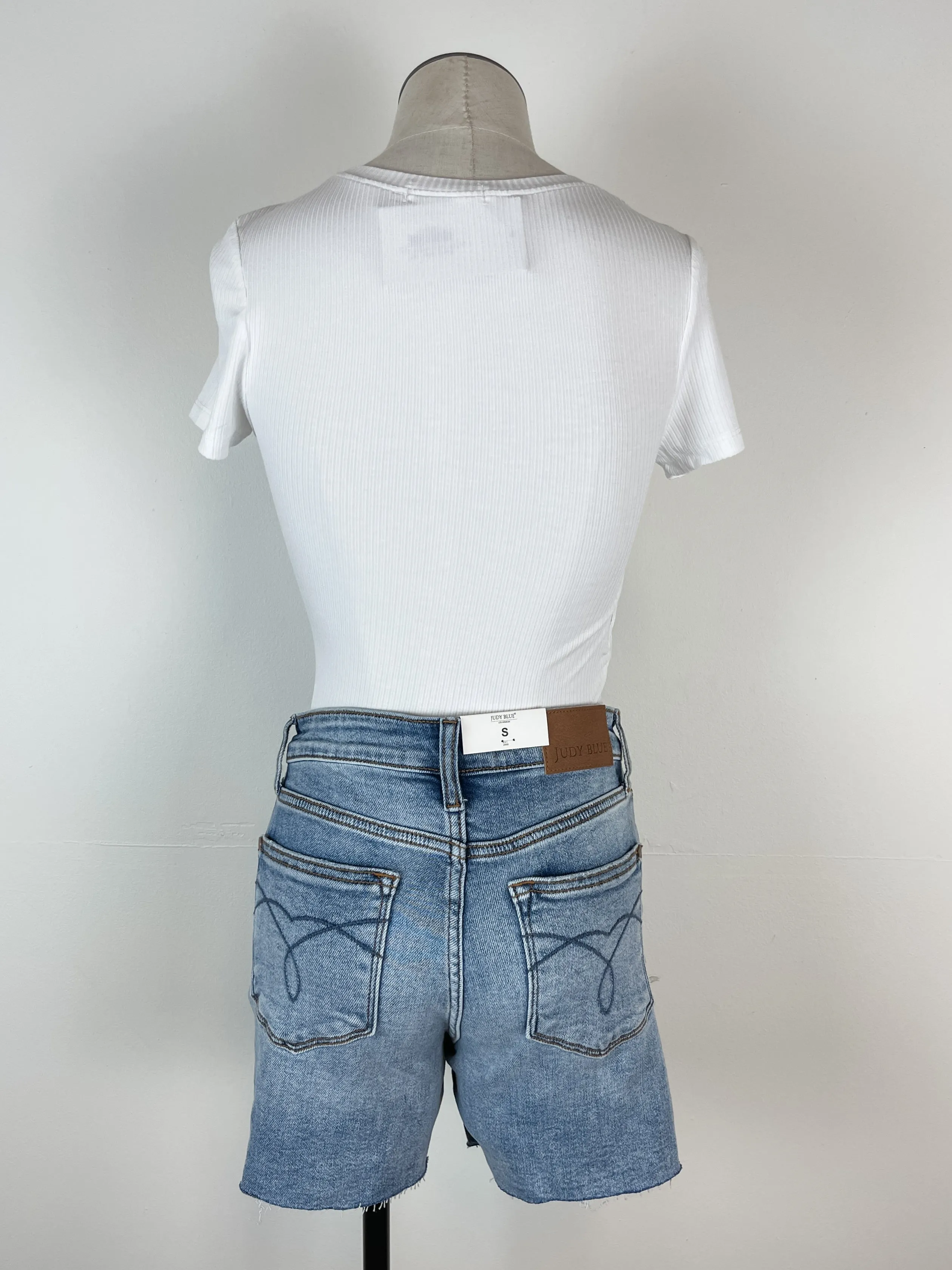 Judy Blue Alexa High Waist Shorts