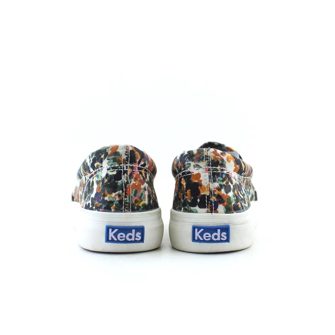 KEDS  CAMO FLORAL IN OLIVE