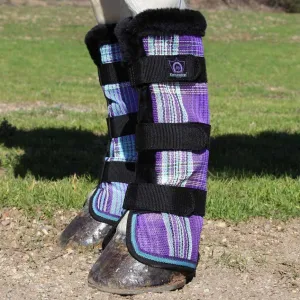 Kensington Protective Fly Boots With Fleece Trim