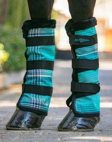 Kensington Protective Fly Boots With Fleece Trim
