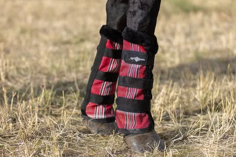 Kensington Protective Fly Boots With Fleece Trim