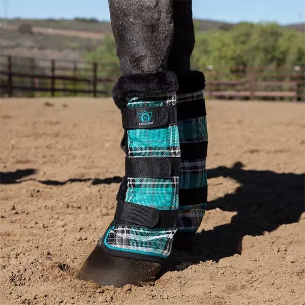 Kensington Protective Fly Boots With Fleece Trim