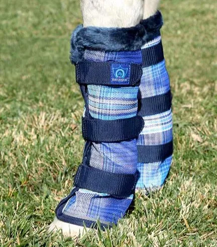 Kensington Protective Fly Boots With Fleece Trim