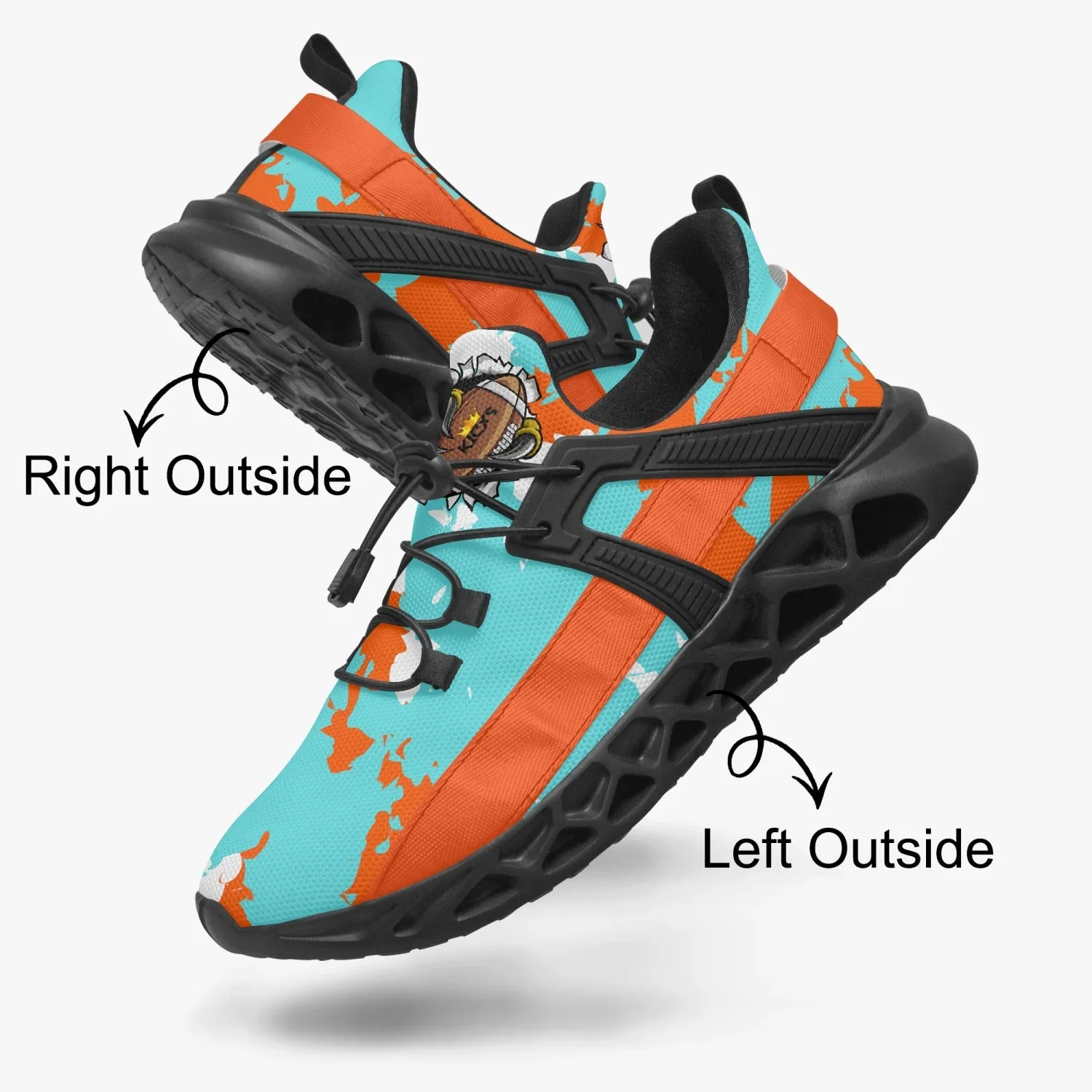 Kicxs MIA Camo Mesh Running Shoes